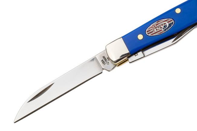 Obraz dla Nóż składany Case Tiny Trapper Smooth Royal Blue Synthetic 16401, 42154W SS