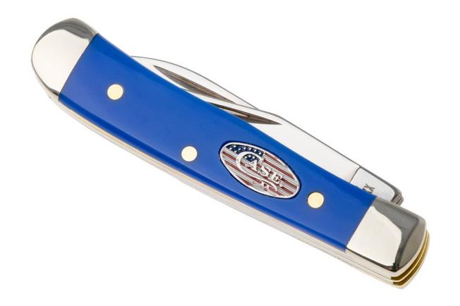 Obraz dla Nóż składany Case Tiny Trapper Smooth Royal Blue Synthetic 16401, 42154W SS