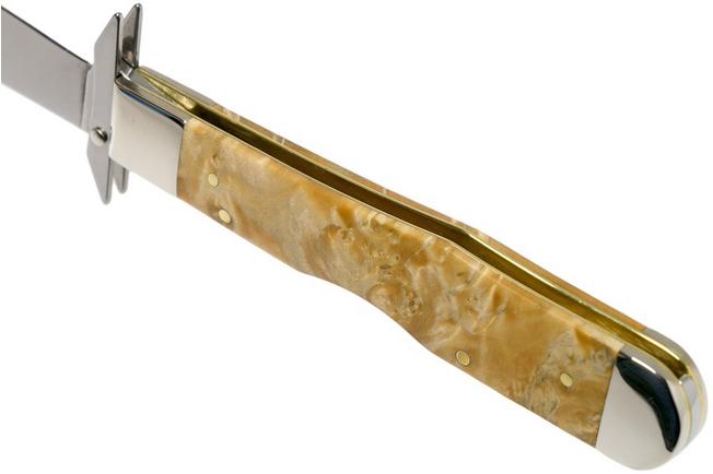 Image for Case Knives Cheetah Natural Box Elder Burl, 16567, 7111 1/2L SS pocket knife