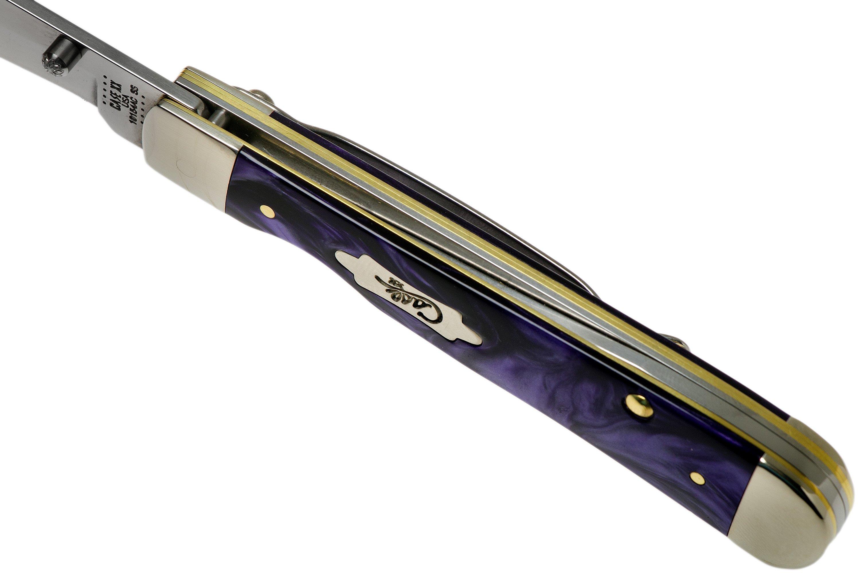 Case Knives TrapperLock Wicked Purple Smooth Kirinite, 17330