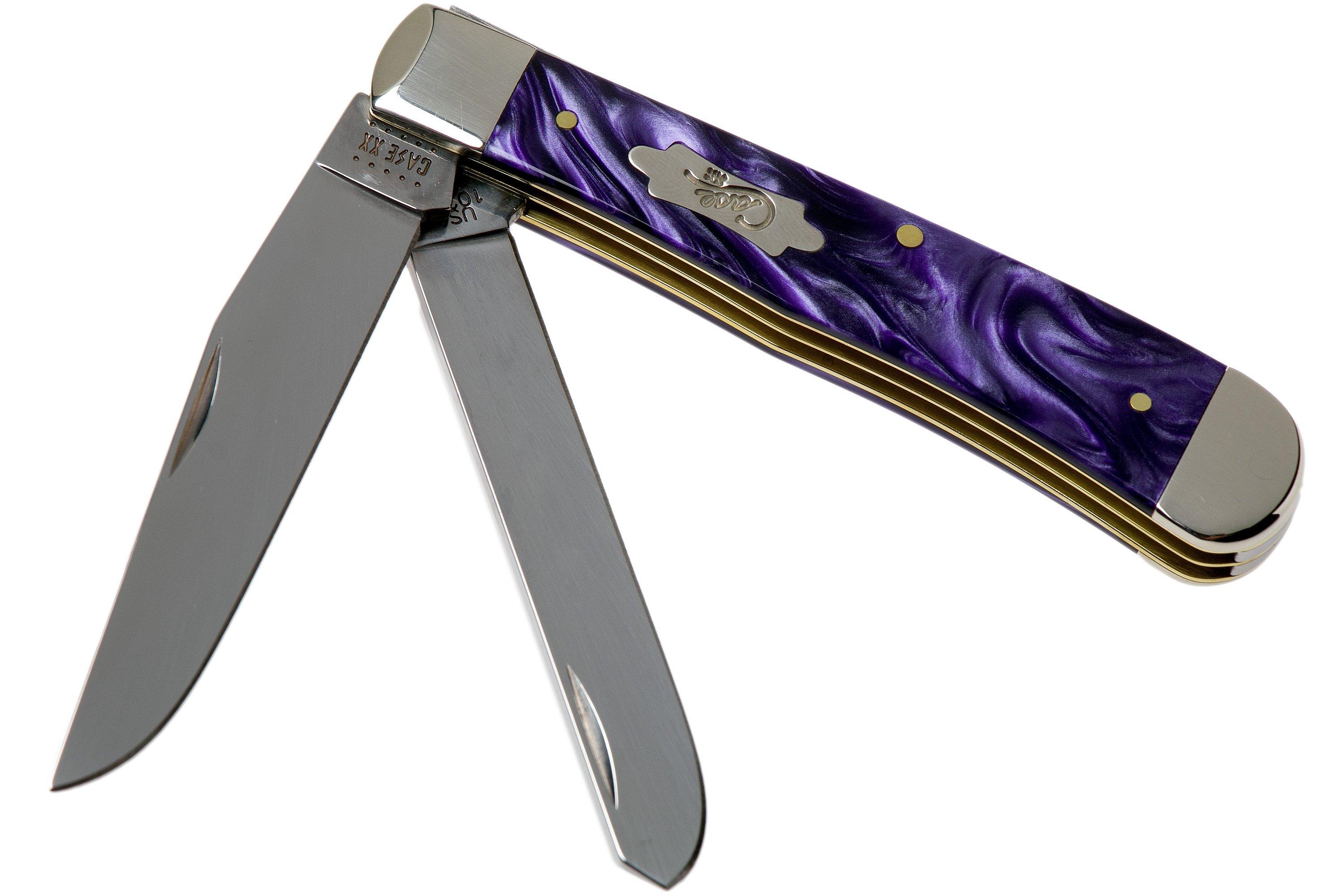 Case Trapper Wicked Purple Smooth Kirinite, 17331, 10254 SS Case Trapper Wicked Purple Smooth Kirinite, 17331, 10254 SS
