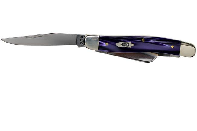Imagen para Case Knives Medium Stockman Wicked Purple Smooth Kirinite, 17332, 10318 SS navaja