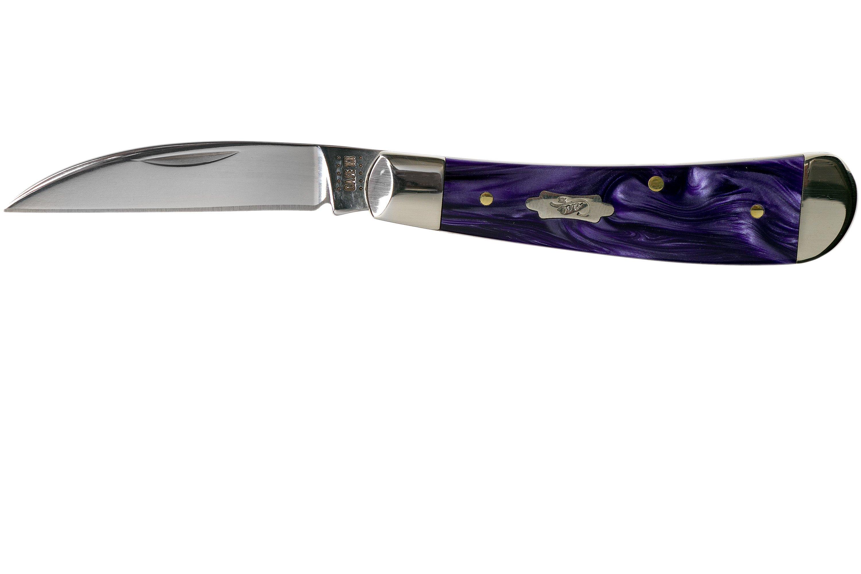 Case Knives Sway Back Wicked Purple Smooth Kirinite, 17334