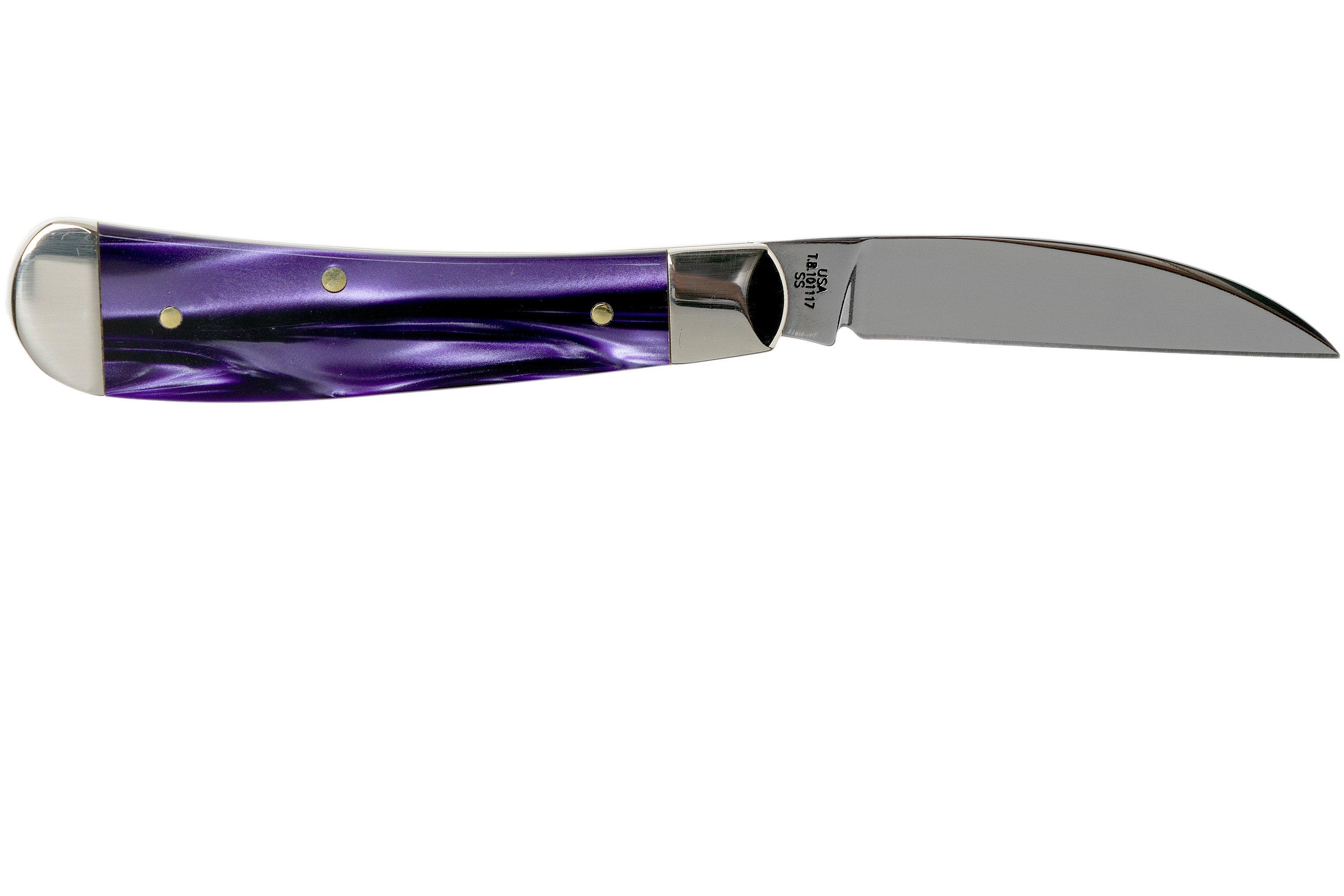 Case Knives Sway Back Wicked Purple Smooth Kirinite, 17334