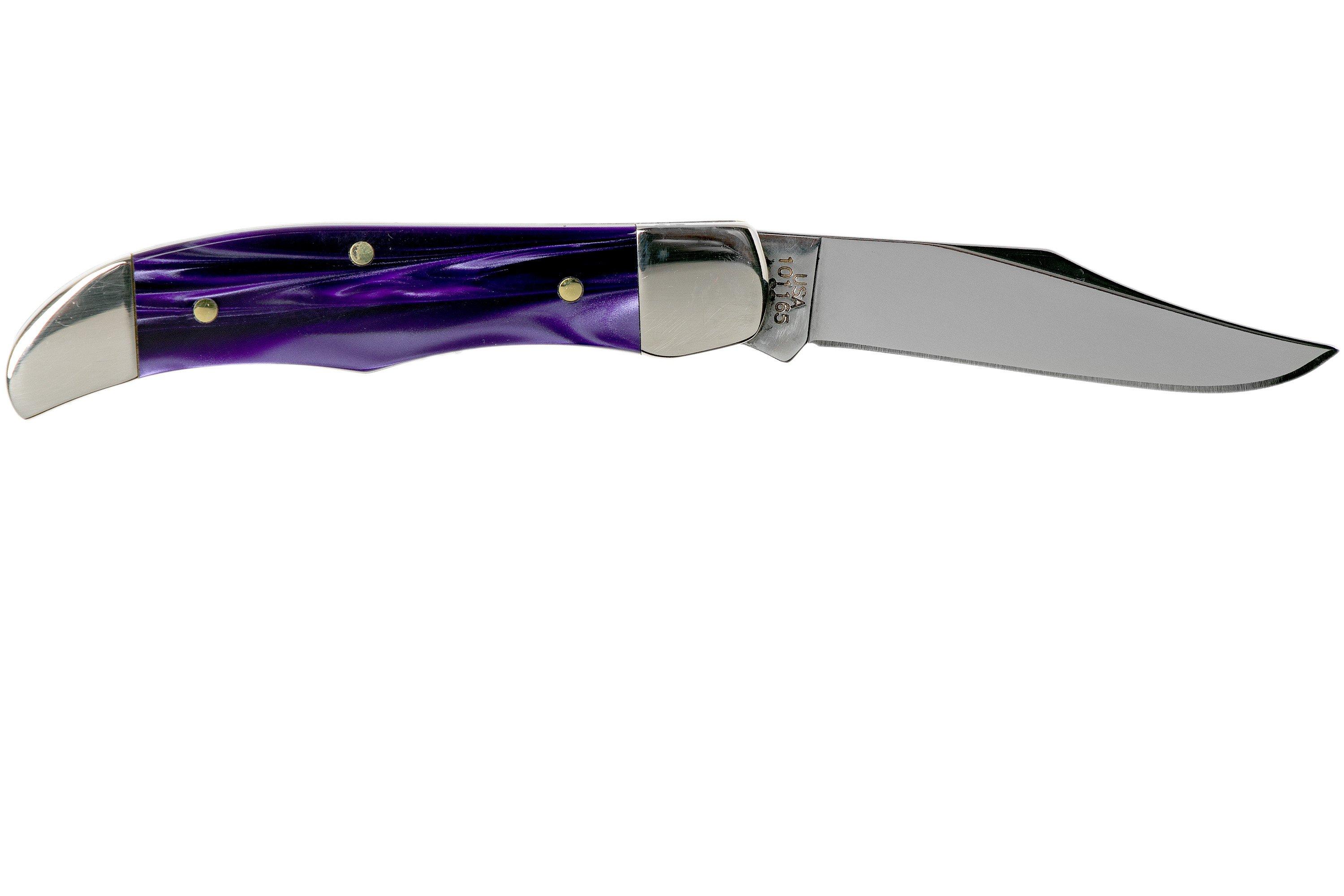 rookie Uforglemmelig Anger Case Knives Pocket Hunter Wicked Purple Smooth Kirinite, 17335, 101165 SS pocket  knife | Advantageously shopping at Knivesandtools.com