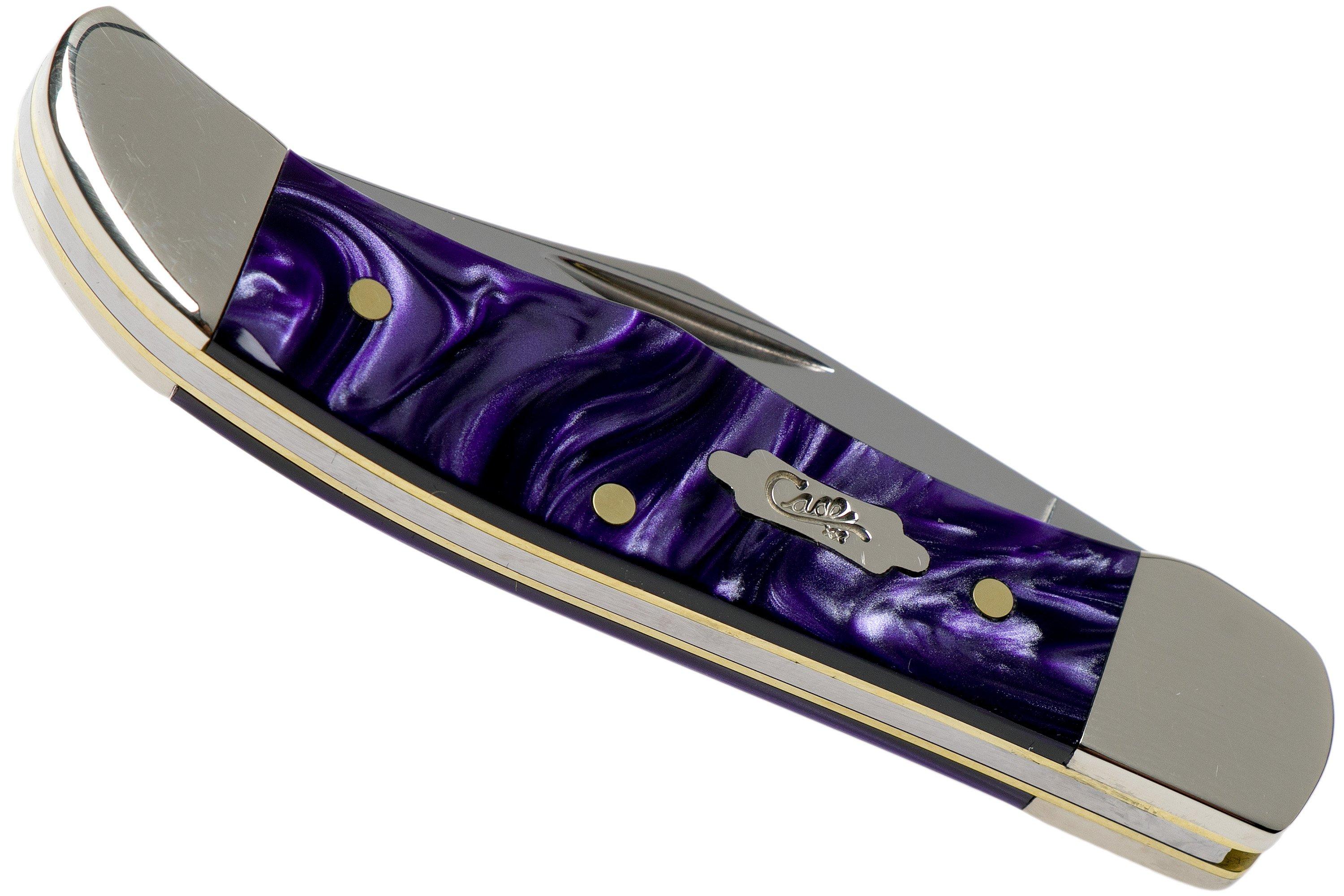 Case Knives Pocket Hunter Wicked Purple Smooth Kirinite, 17335, 101165