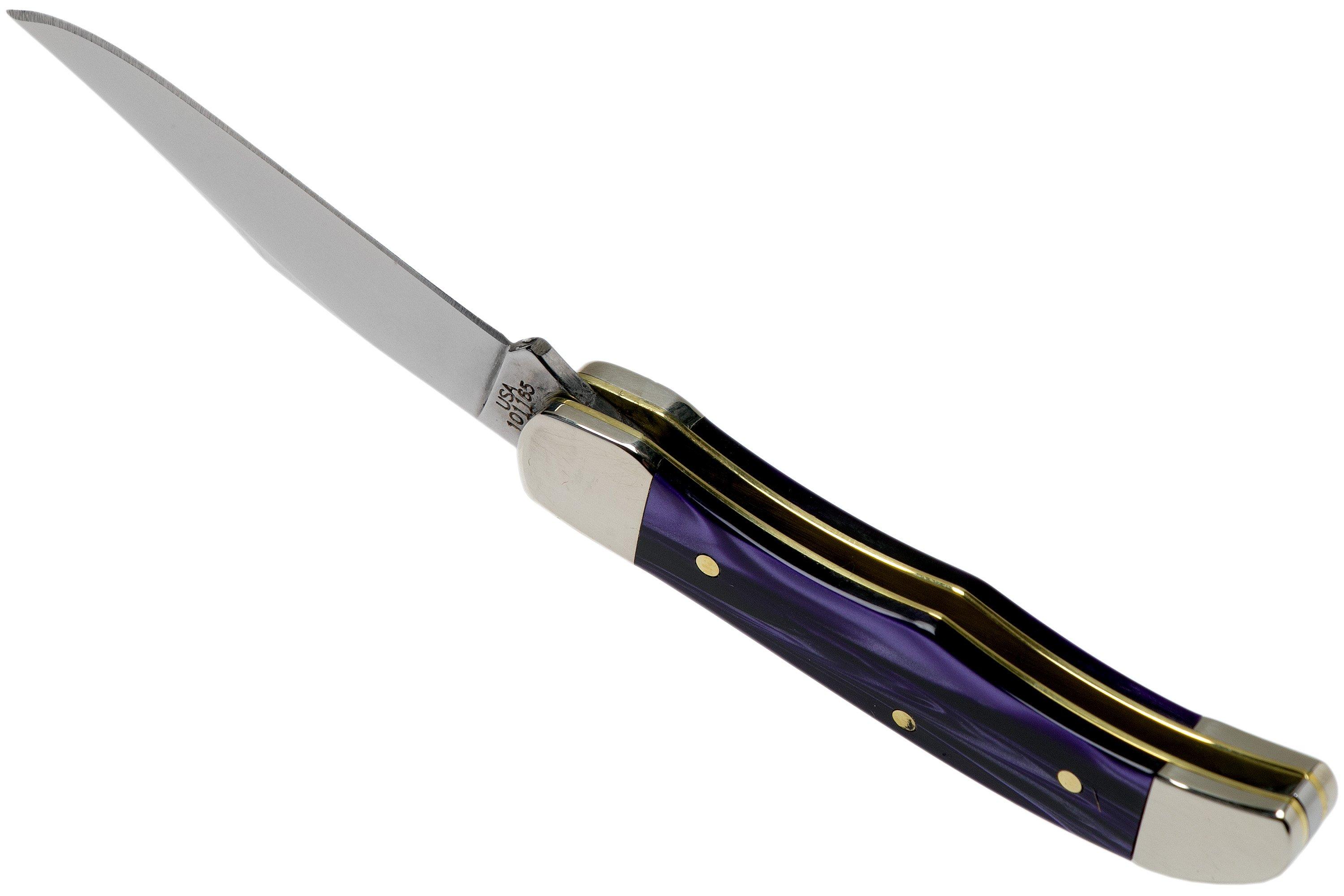 Case Knives Pocket Hunter Wicked Purple Smooth Kirinite, 17335, 101165