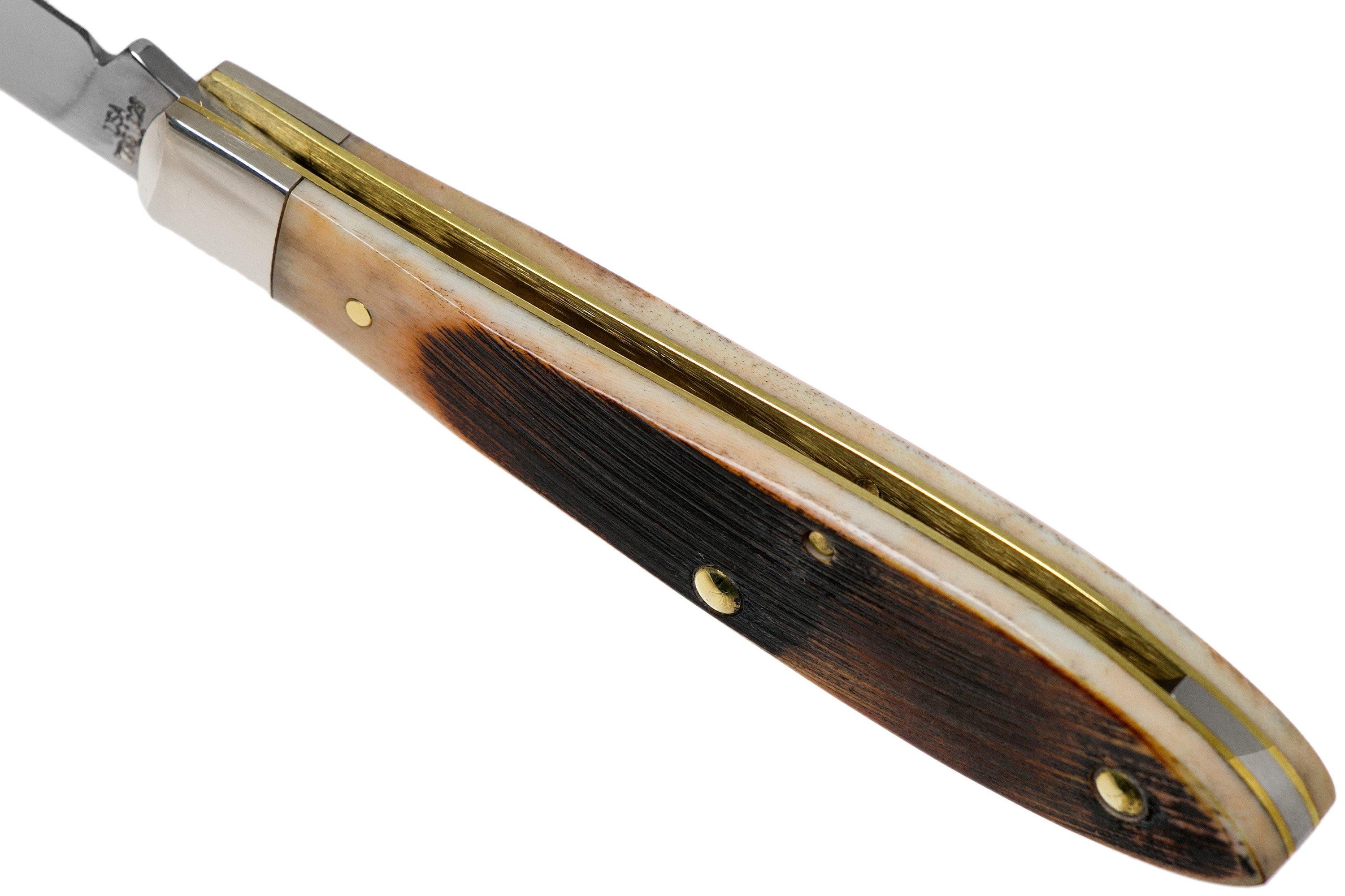 Case Tear Drop, Amber Bone, Sawcut Jig, 17895, TB61028 SS pocket knife ...