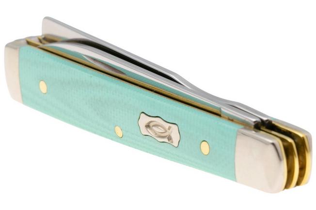 Afbeelding voor Case Baby Doc Seafoam Green G-10, 18108, 10282SP SS zakmes