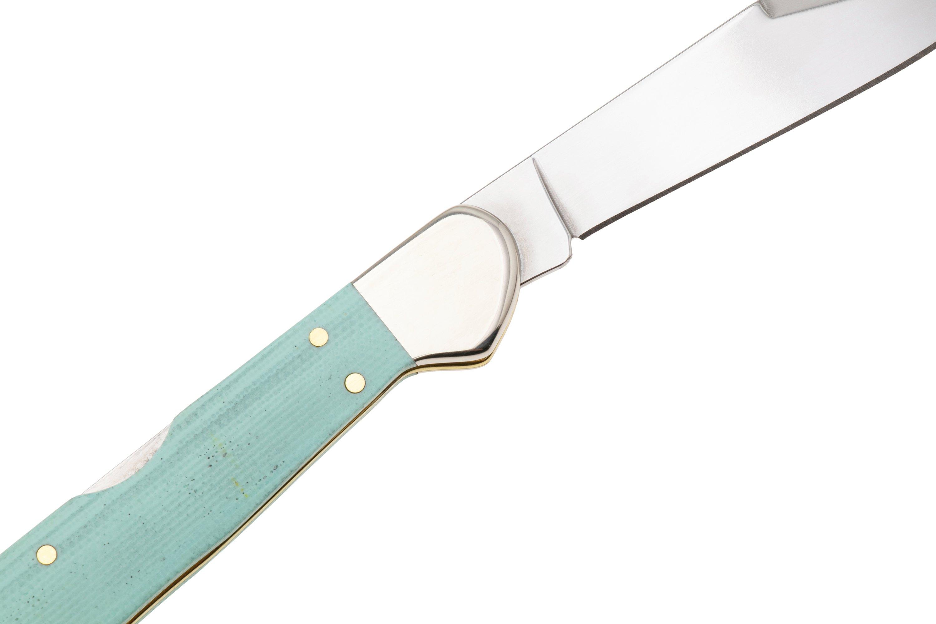 Case Mini CopperLock Smooth Seafoam Green G-10, 18109, 101749L SS