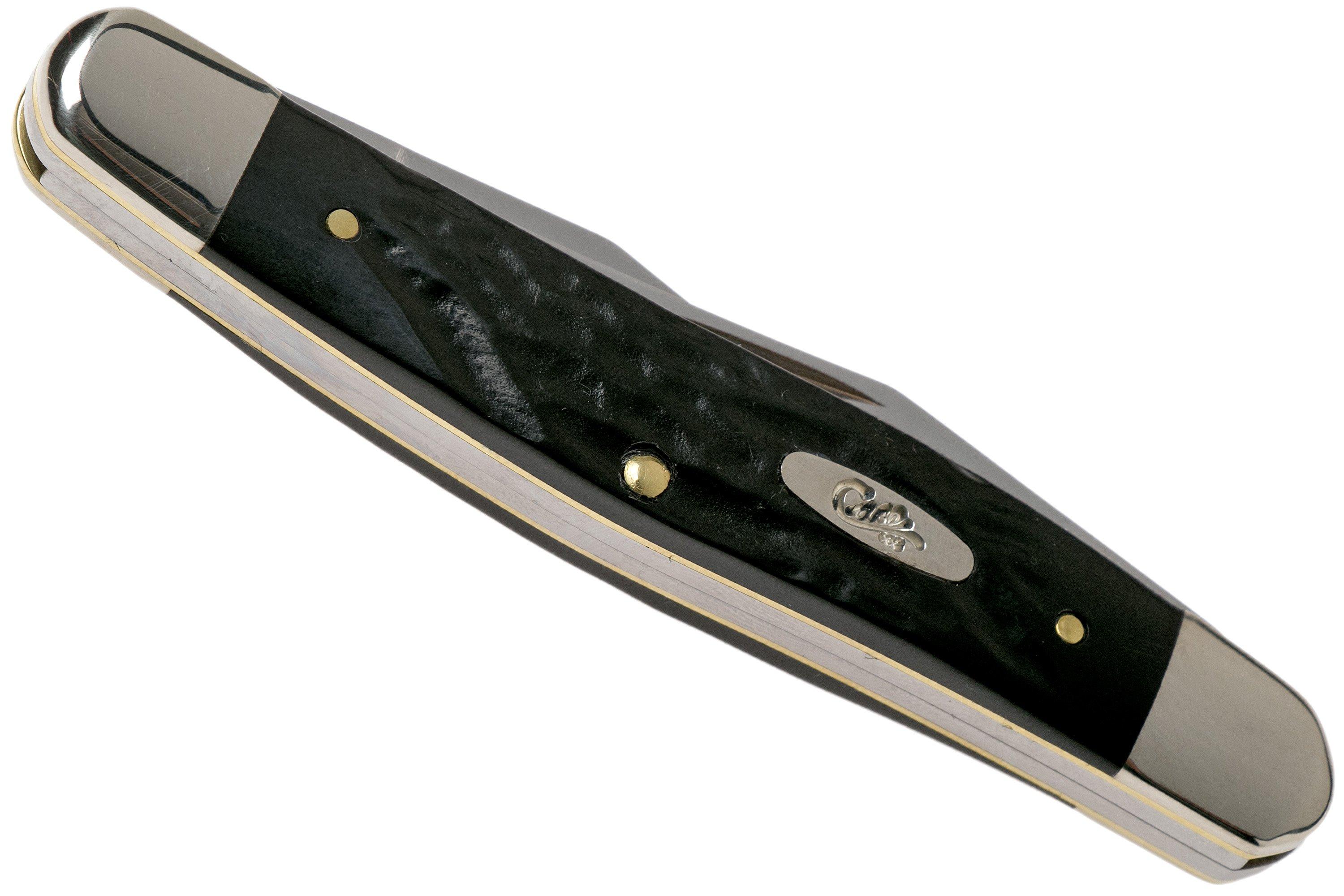 Case Muskrat Rough Black Synthetic, 18232, MUSKRAT SS pocket knife