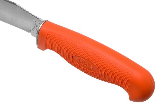 Imagen para Case Utility Skinner, Orange Hunters, Textured Synthetic, 18502, LT223-5 SS cuchillo fijo