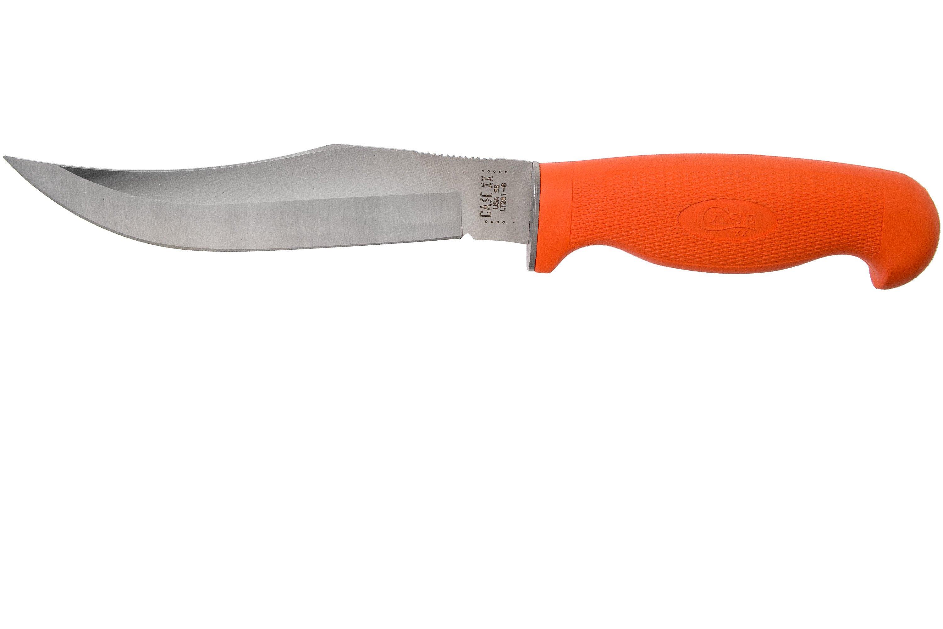 Case Utility Skinner, Orange Hunters, Textured Synthetic, 18504, LT281