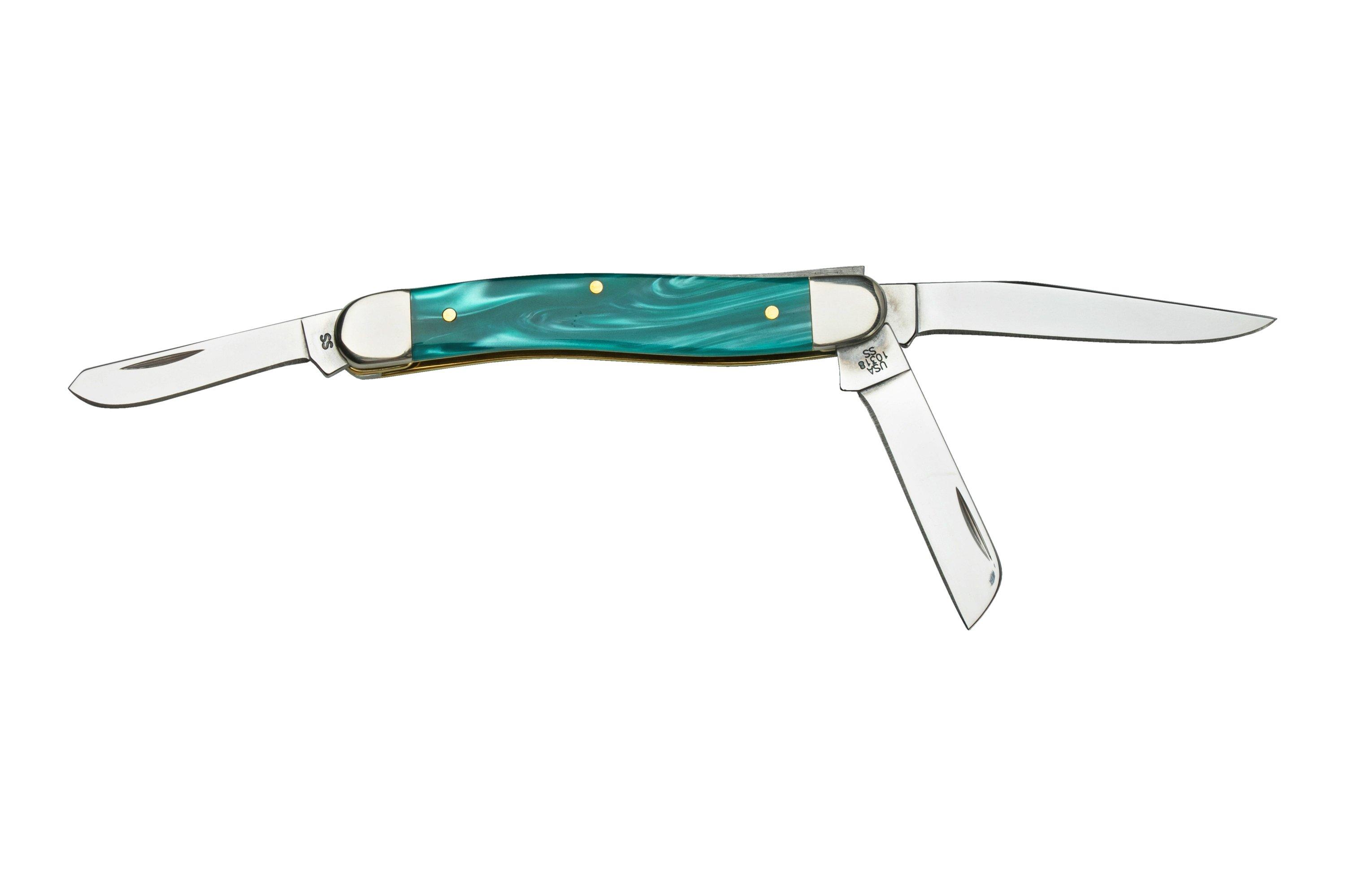 Case Medium Stockman Aqua Kirinite SparXX, 18583, 10318 SS pocket