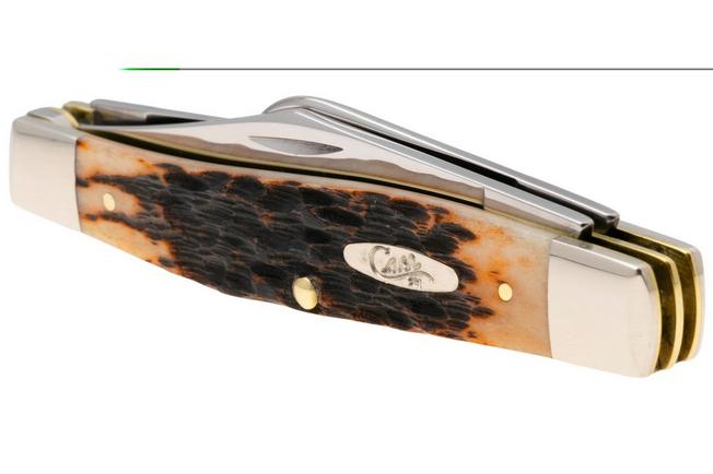 Imagen para Case Large Stockman Amber Jigged Bone, 00204, 6375 CV navaja