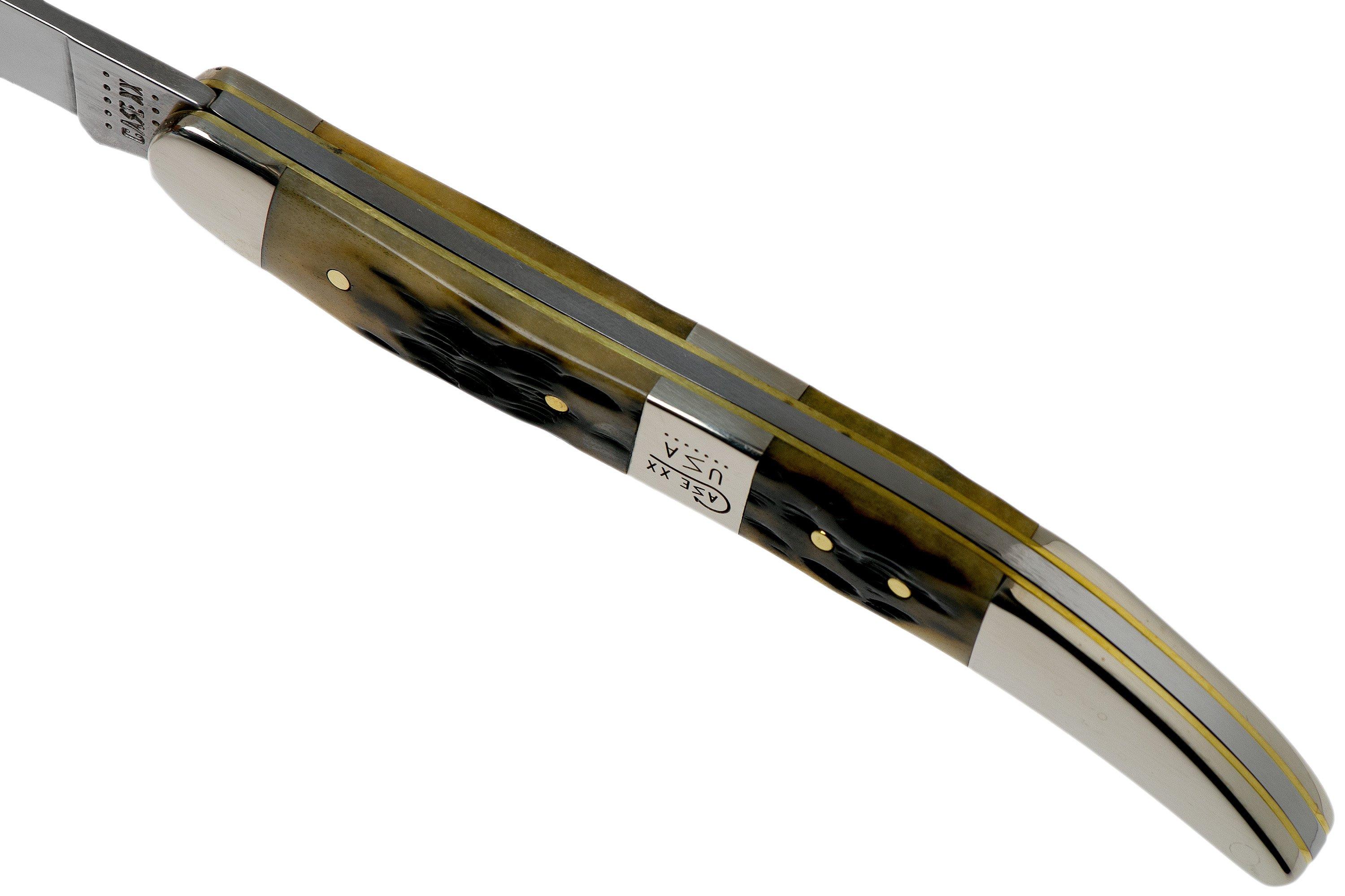 Case Medium Texas Toothpick, Tang Stamp Series, Peach Seed Jig