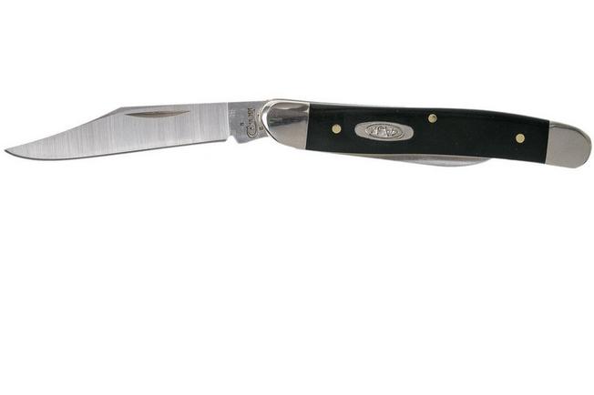 Case Working Medium Jack Knife Jet Black Synthetic, 22087 SS