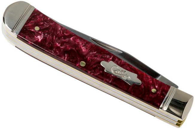 Imagen para Case Trapper Burgundy Smooth Kirinite, Fluted Bolsters, 23180 10254 SS navaja