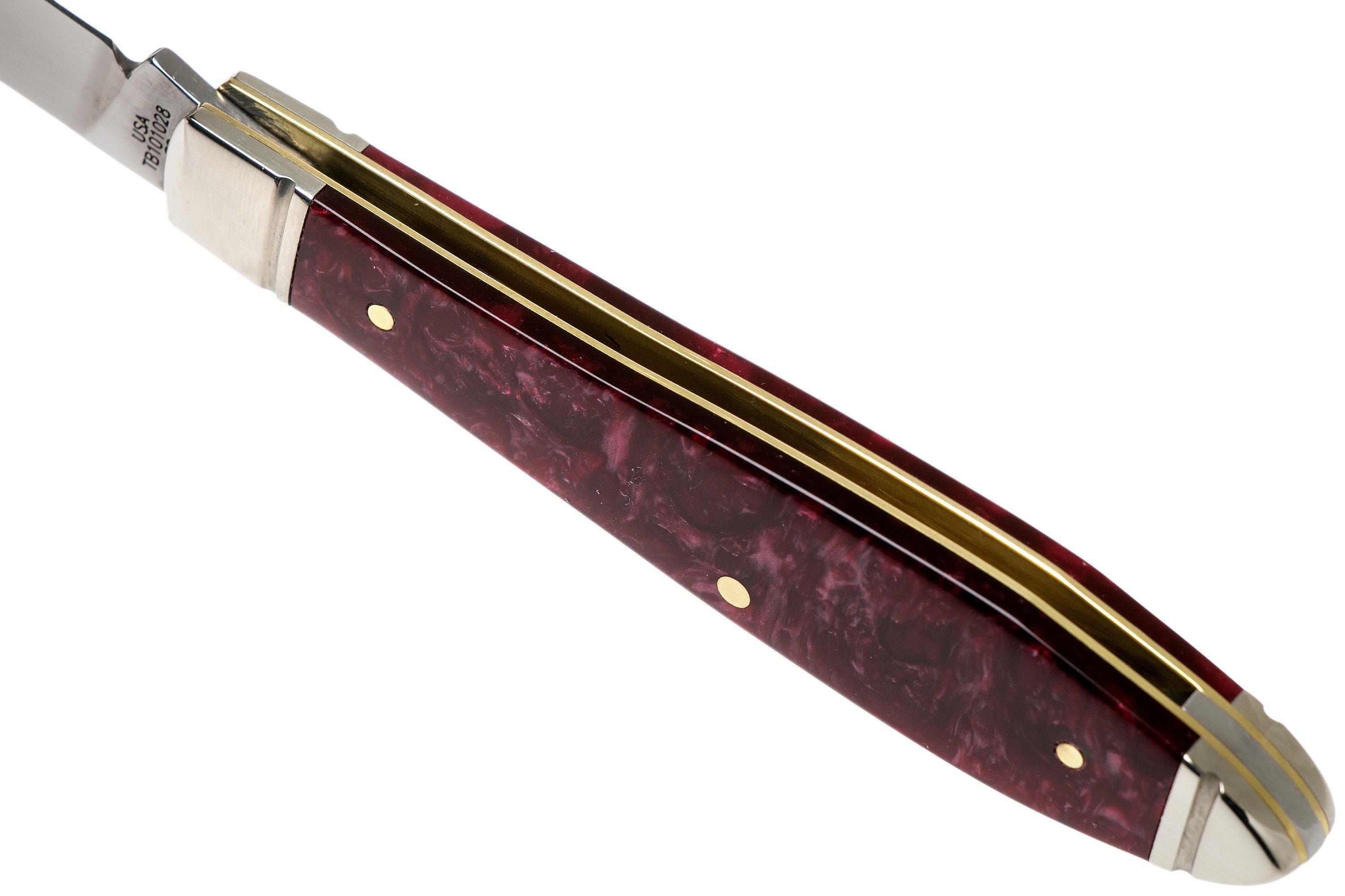 Case Tear Drop Bose Burgundy Smooth Kirinite, Fluted Bolsters, 23182