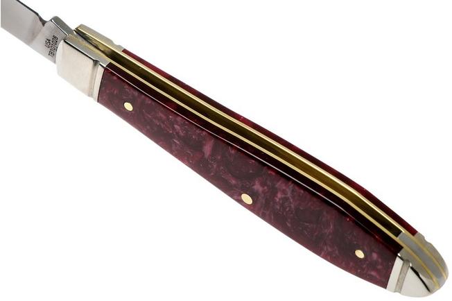 Imagen para Case Tear Drop Bose Burgundy Smooth Kirinite, Fluted Bolsters, 23182 TB101028 SS navaja