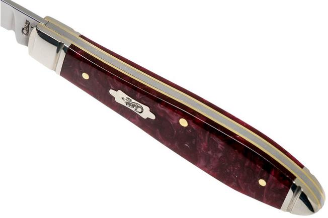 Imagen para Case Tear Drop Bose Burgundy Smooth Kirinite, Fluted Bolsters, 23182 TB101028 SS navaja