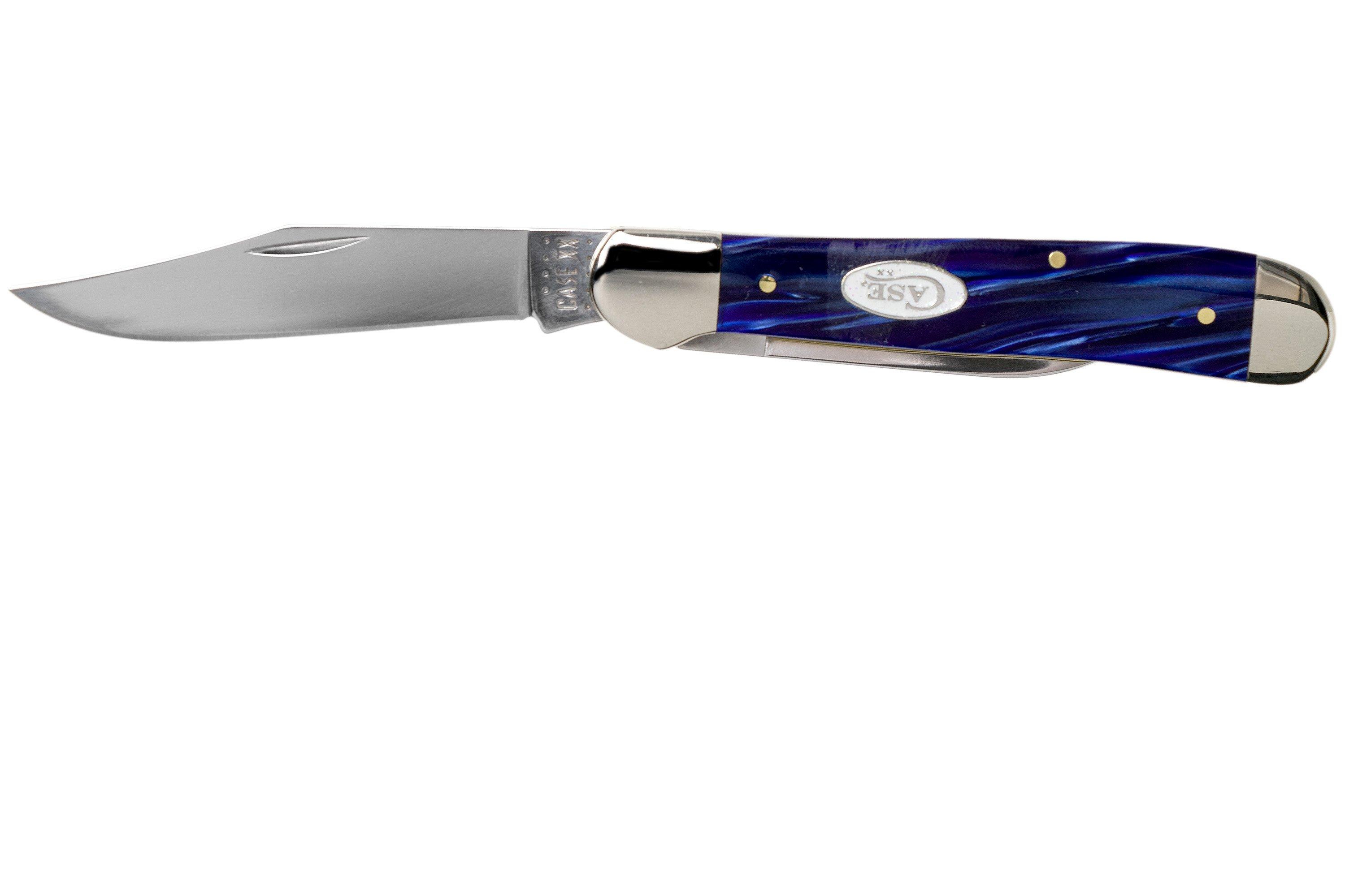 Case Copperhead Blue Pearl Kirinite, 23441, 10249 SS pocket knife