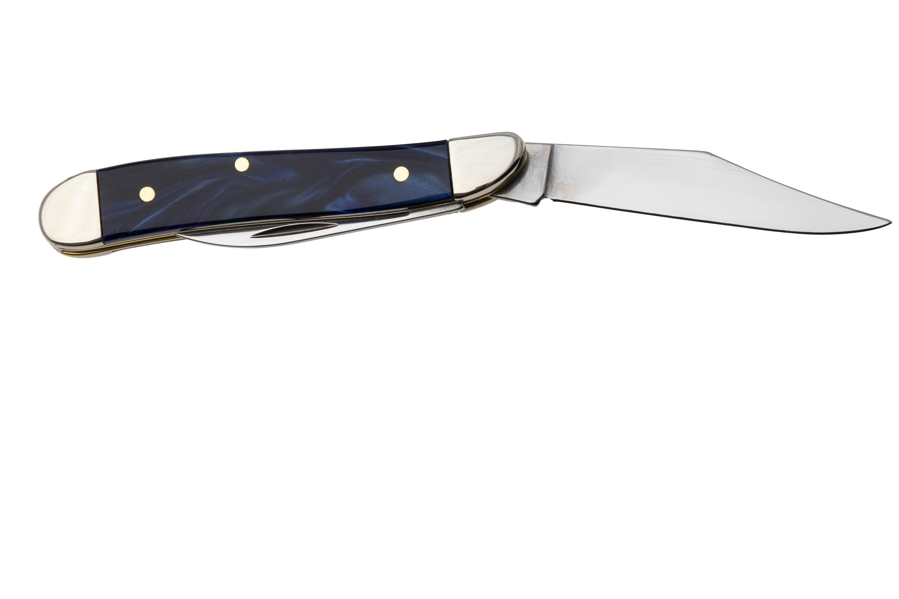 Case Peanut 23446 Blue Pearl Kirinite 10220 SS pocket knife ...