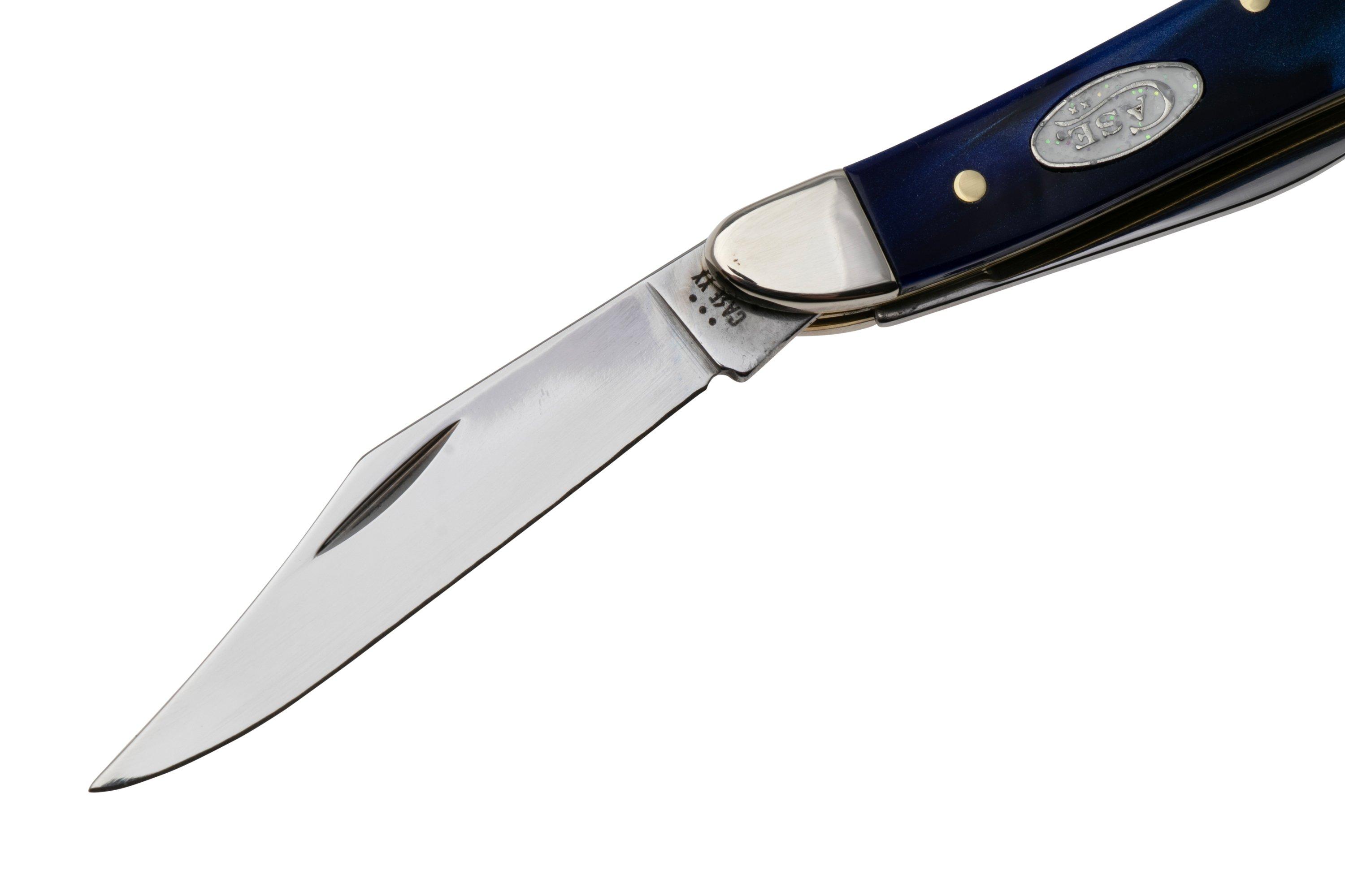 Case Peanut 23446 Blue Pearl Kirinite 10220 SS pocket knife ...