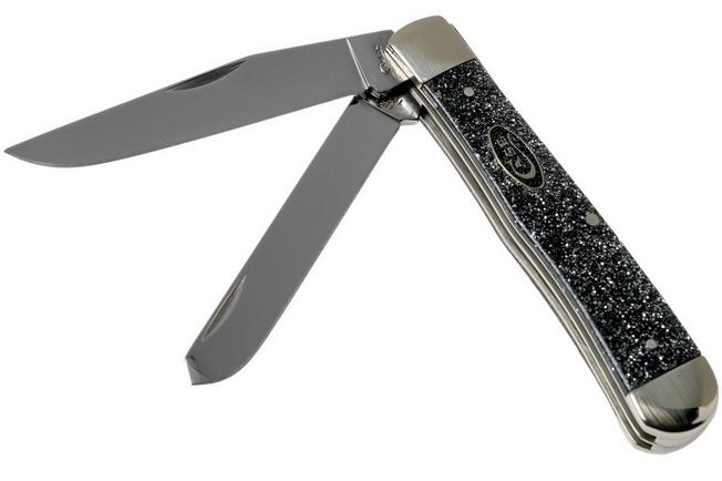 Imagen para Case Trapper SparXX Silver Stardust Kirinite Smooth, 23520 10254 SS navaja