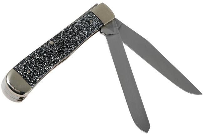 Imagen para Case Trapper SparXX Silver Stardust Kirinite Smooth, 23520 10254 SS navaja