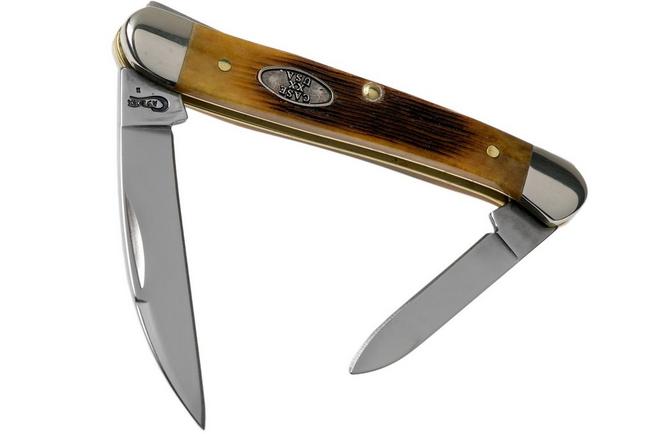Image for Case Mini Copperhead Antique Bone, Barnboard Jig, 25152, 62109W SS pocket knife