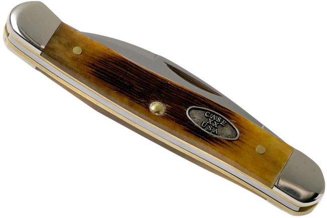 Image for Case Mini Copperhead Antique Bone, Barnboard Jig, 25152, 62109W SS pocket knife
