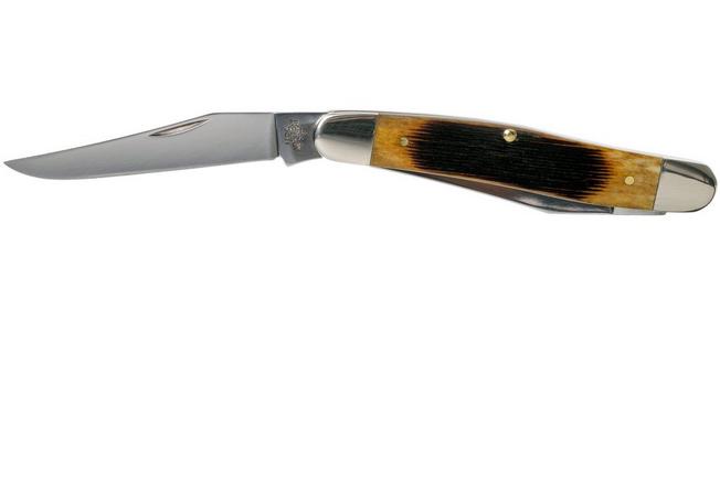 Image for Case Muskrat Antique Bone, Barnboard Jig, 25154, MUSKRAT SS pocket knife