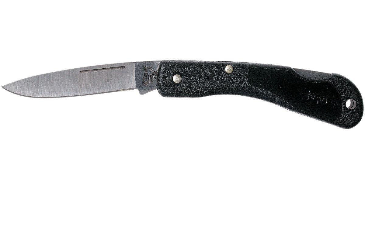 No S99 Camping Knives Stainless Steel Bone Handle・革ケース