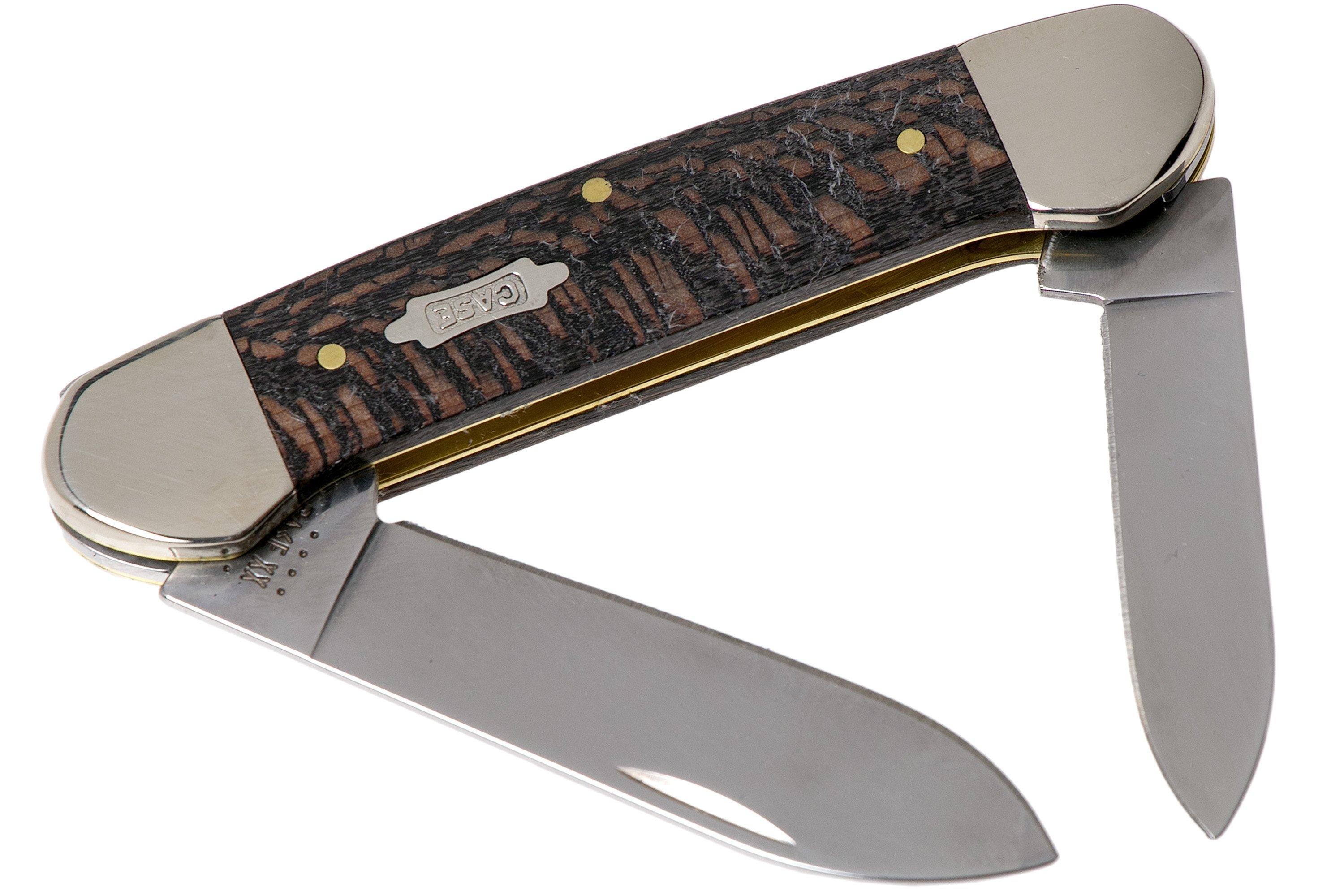 Case Canoe Black Sycamore Wood, 25574, 72131 SS pocket knife ...