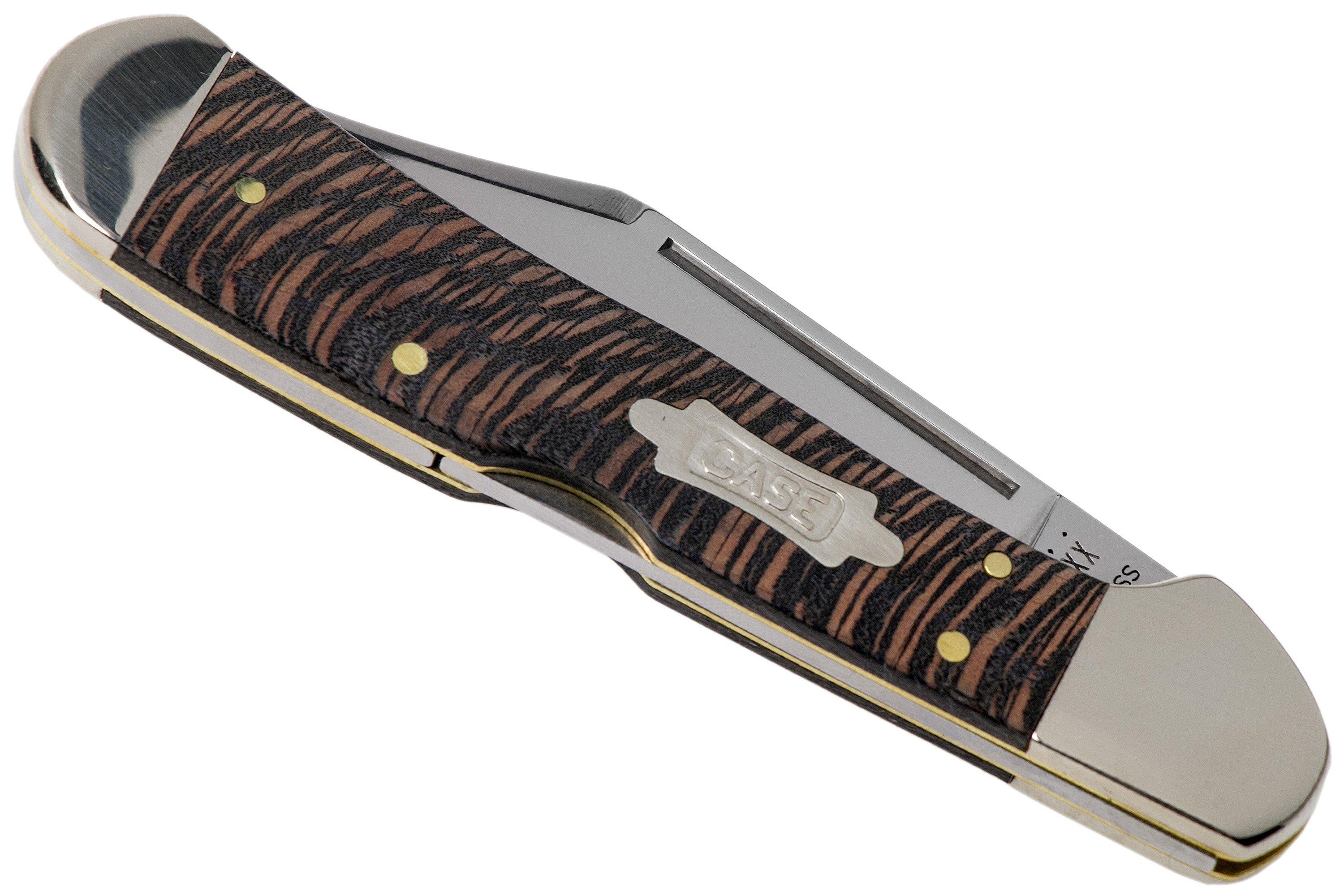 Case Copperlock Black Sycamore Wood, 25576, 71549L SS pocket knife ...