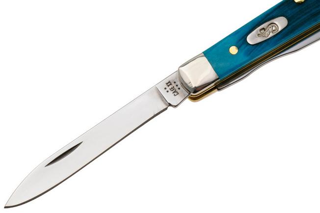 Afbeelding voor Case Baby Doc Caribbean Blue Bone, Sawcut Jig, 25582, 6282SP SS zakmes