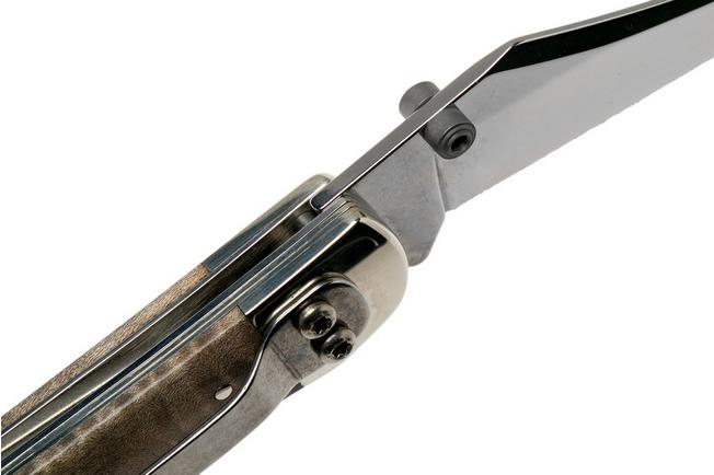 Imagen para Case Kickstart Mid Folding Hunter Natural Curly Maple Smooth, 25946, 71265AC SS navaja