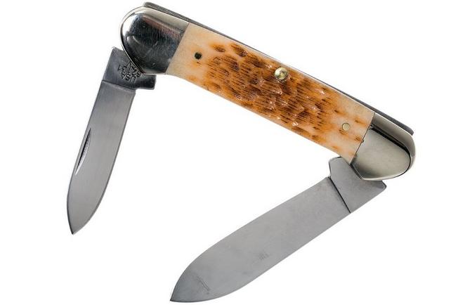 Case Canoe Amber Jigged Bone, 00263, 62131 CV pocket knife