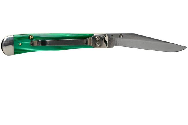 Imagen para Case Slim Trapperlock SparXX Green Pearl Kirinite Smooth, 27376 10154AC SS navaja