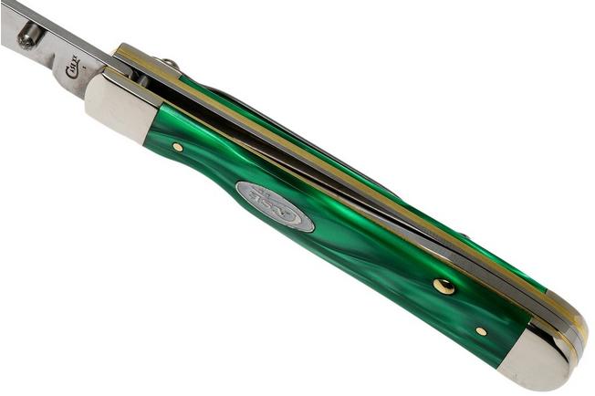 Imagen para Case Slim Trapperlock SparXX Green Pearl Kirinite Smooth, 27376 10154AC SS navaja