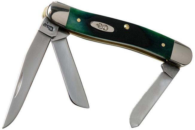 Imagen para Case Medium Stockman Hunter Green Bone, Sawcut, 27664 6318 SS navaja