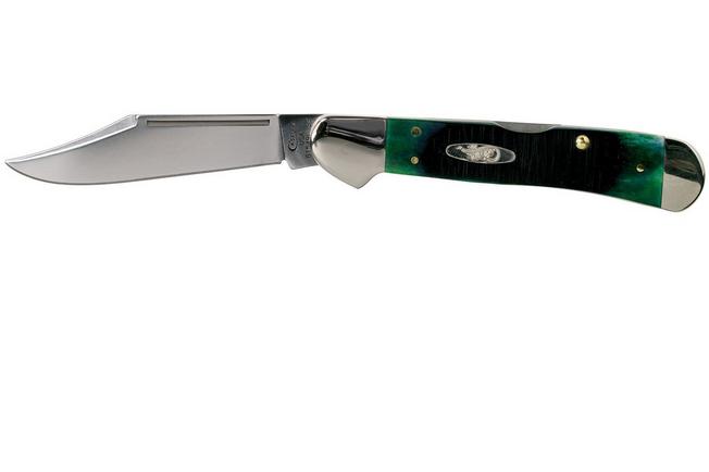 Image for Case Copperlock Hunter Green Bone, Sawcut, 27665, 61549L SS pocket knife