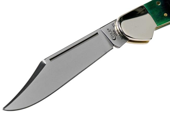 Image for Case Copperlock Hunter Green Bone, Sawcut, 27665, 61549L SS pocket knife