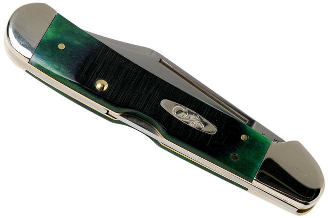 Image for Case Copperlock Hunter Green Bone, Sawcut, 27665, 61549L SS pocket knife