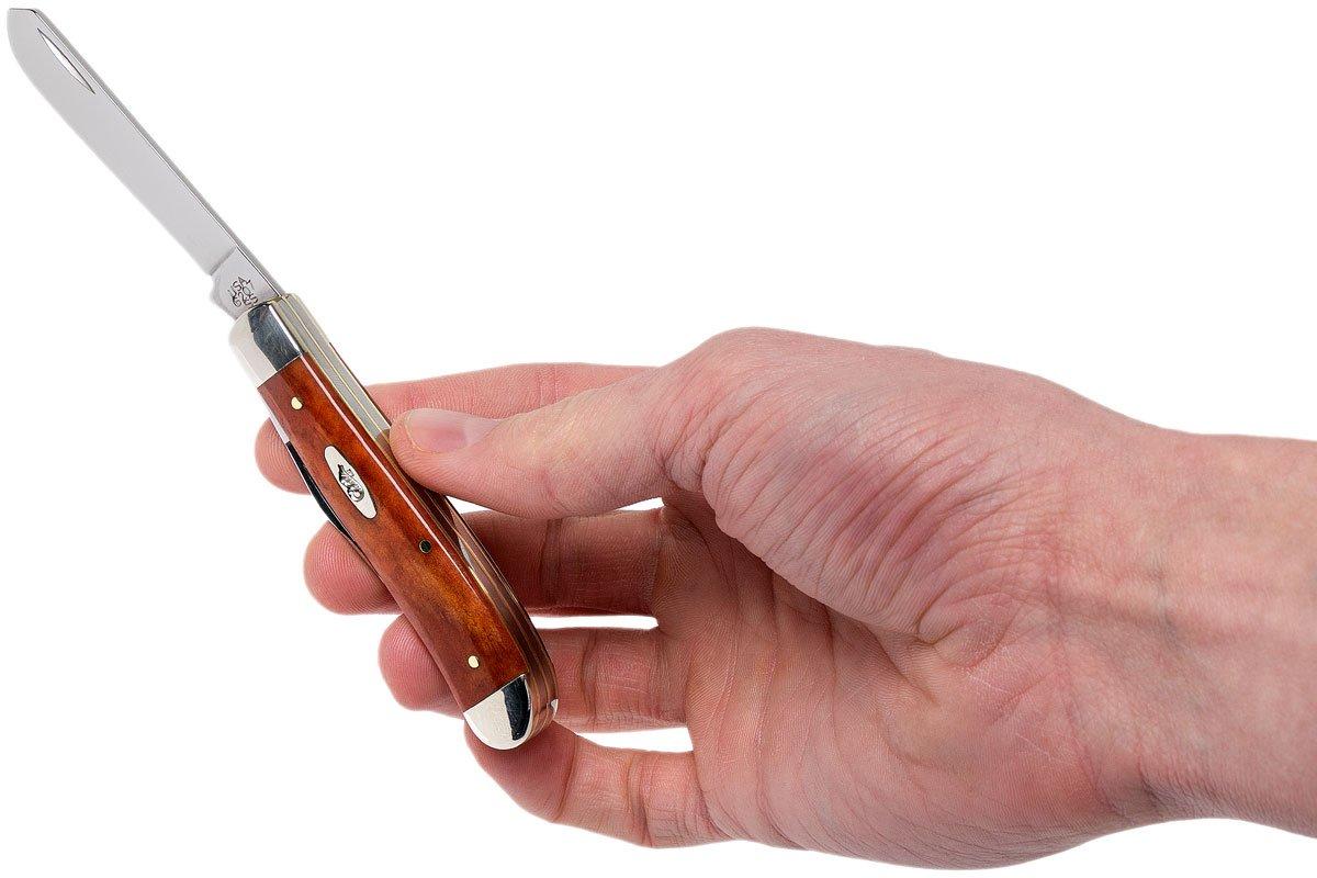 Case Mini Trapper Smooth Chestnut Bone, 28700, 6207 SS pocket knife ...