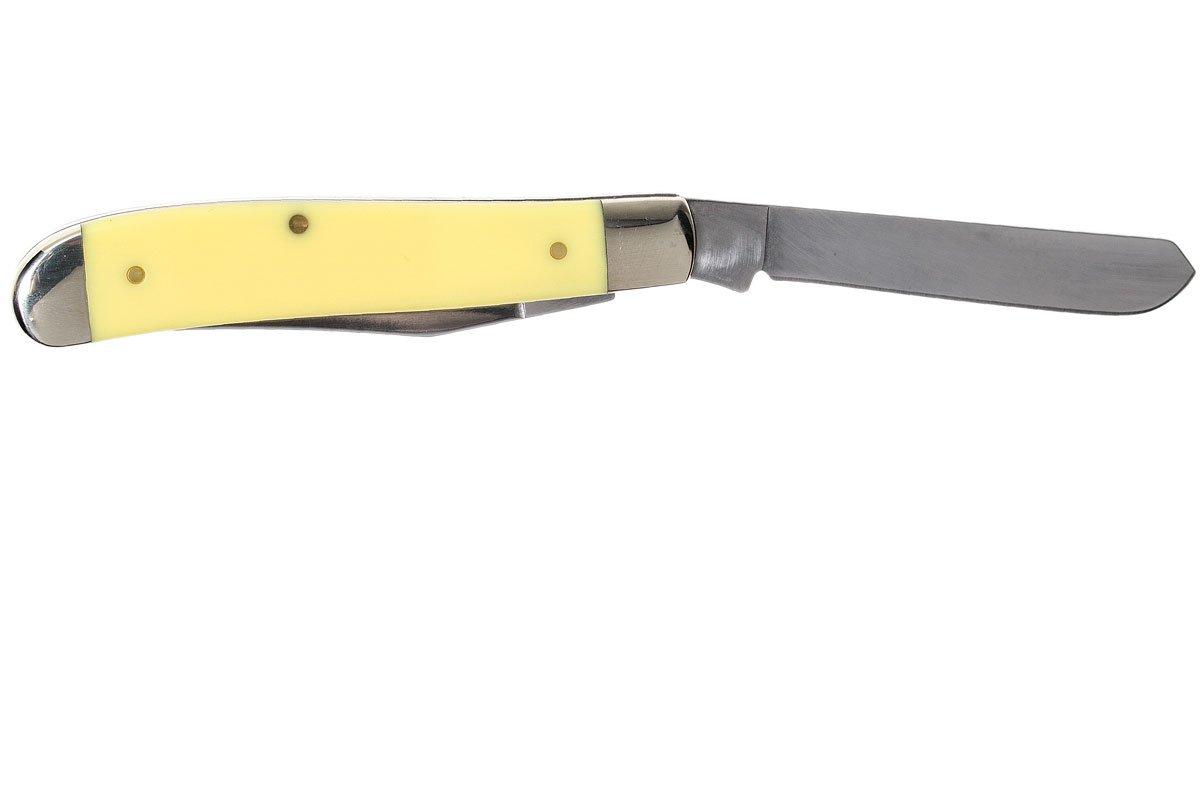 Case Mini Trapper Yellow Synthetic, 00029, 3207 CV pocket knife