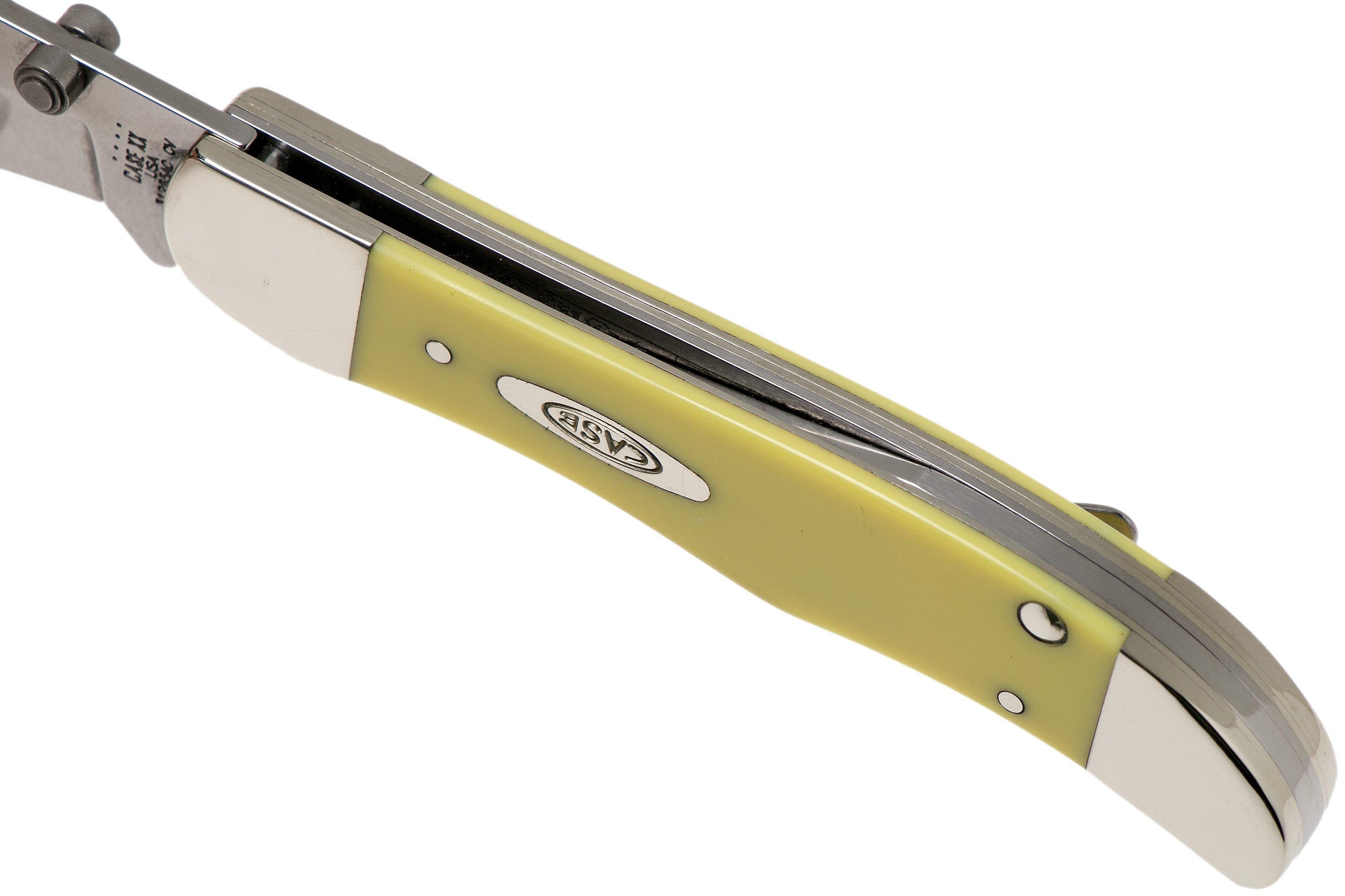 Case Kickstart Mid Folding Hunter Yellow Synthetic 30117, 31265AC CV pocket knife