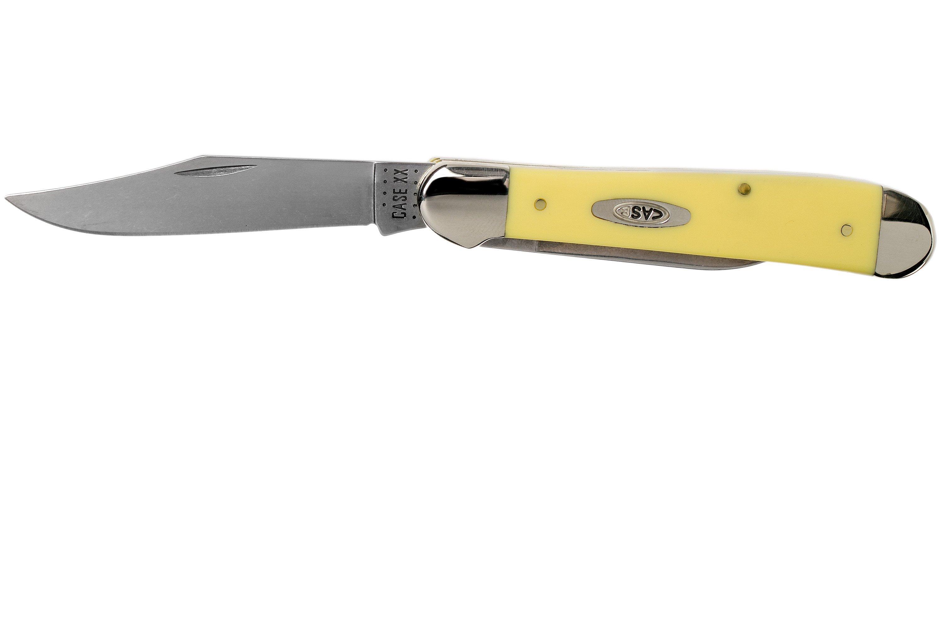 Case Copperhead Yellow Synthetic, 30119, 3249 CV pocket knife