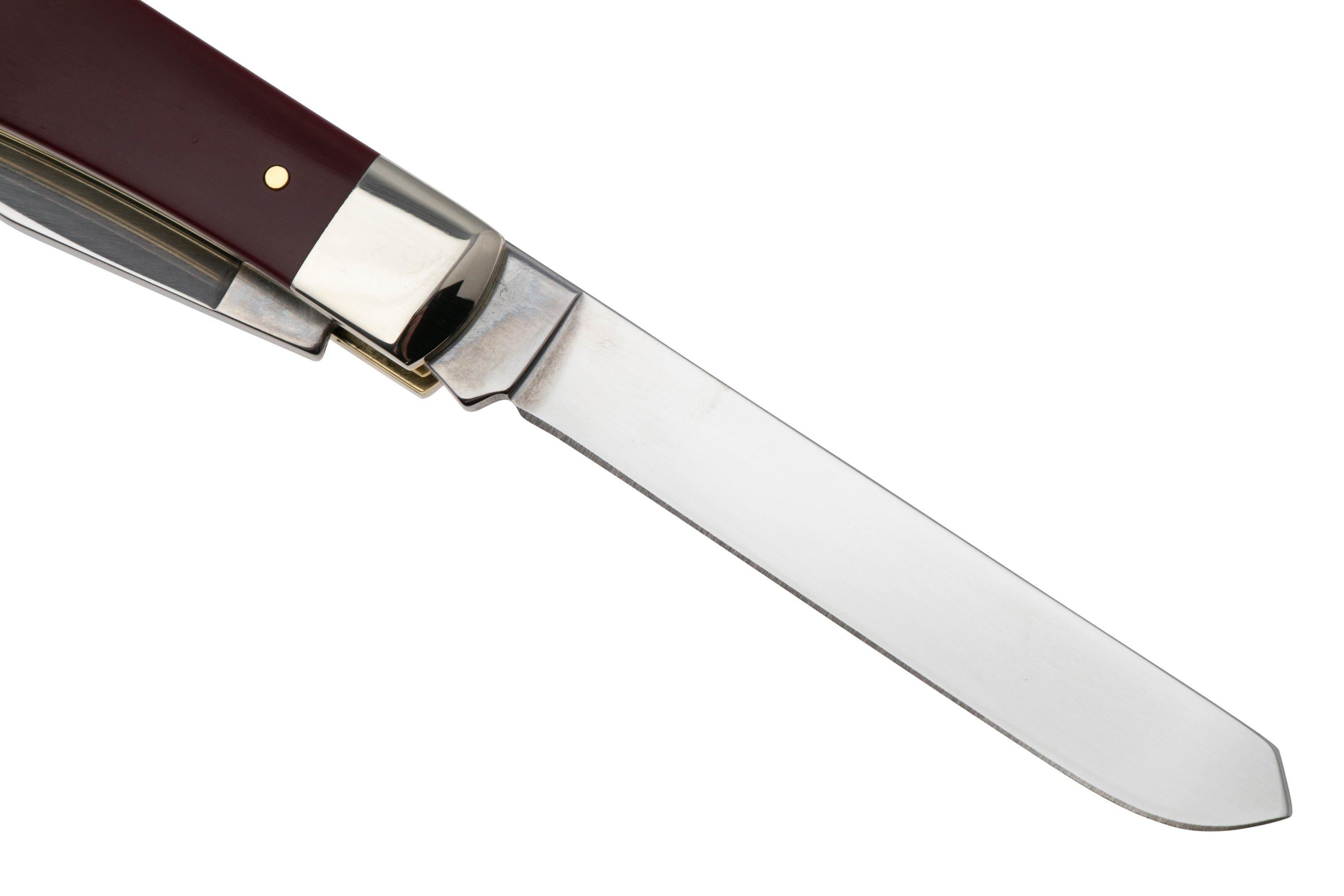 Case Trapper 30460 Smooth Mulberry Synthetic 4254 pocket knife